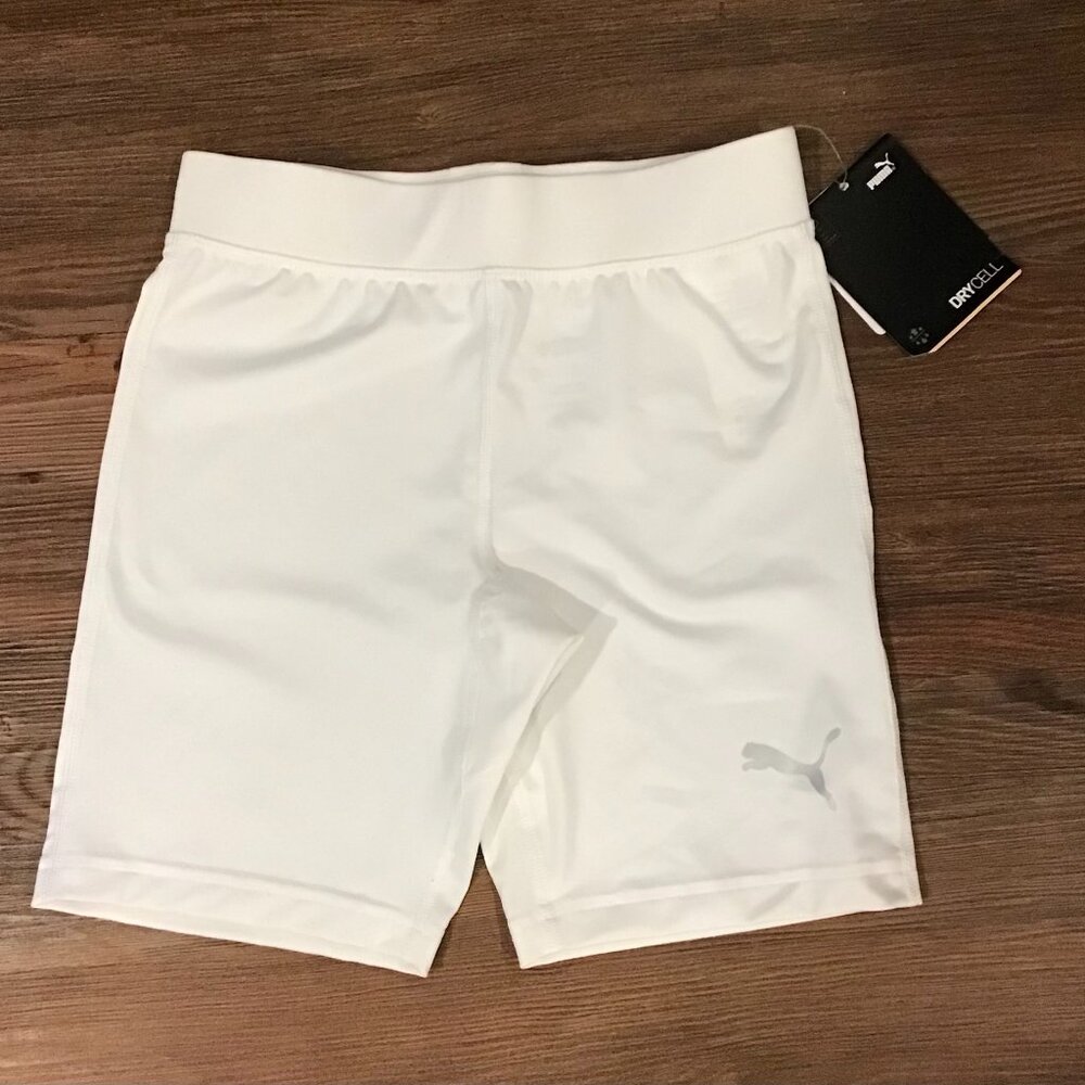 NWT Puma boys Drycell white shirts New Retail $30
